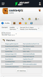 Mobile Screenshot of cookie4plz.deviantart.com