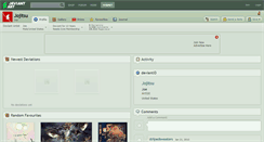 Desktop Screenshot of jojitsu.deviantart.com