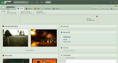 Desktop Screenshot of antisnow.deviantart.com