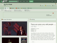 Tablet Screenshot of dj-tlc-fizzle.deviantart.com