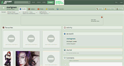 Desktop Screenshot of mortgreen.deviantart.com