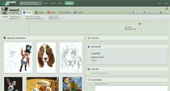 Desktop Screenshot of mauesli.deviantart.com