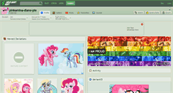 Desktop Screenshot of pinkamina-diane-pie.deviantart.com