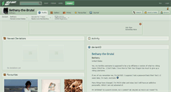 Desktop Screenshot of bethany-the-brutal.deviantart.com