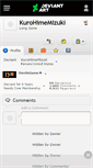 Mobile Screenshot of kurohimemizuki.deviantart.com