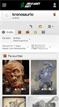 Mobile Screenshot of kronosaurio.deviantart.com