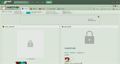 Desktop Screenshot of naughtyfudge.deviantart.com
