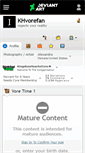 Mobile Screenshot of khvorefan.deviantart.com