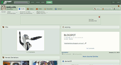 Desktop Screenshot of kinky-696.deviantart.com
