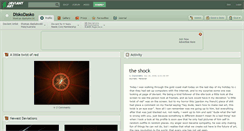 Desktop Screenshot of diskodasko.deviantart.com