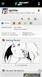 Mobile Screenshot of oprime.deviantart.com