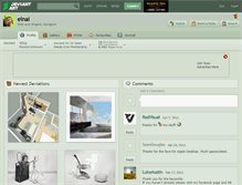 Tablet Screenshot of einai.deviantart.com