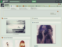 Tablet Screenshot of djali84.deviantart.com