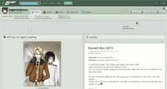 Desktop Screenshot of kagomedemon.deviantart.com