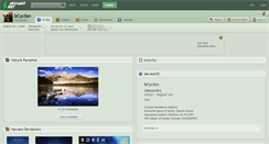Desktop Screenshot of bcyclon.deviantart.com