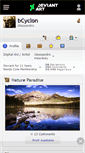 Mobile Screenshot of bcyclon.deviantart.com
