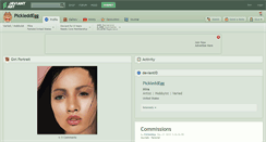 Desktop Screenshot of pickleddegg.deviantart.com