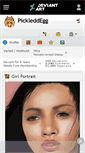 Mobile Screenshot of pickleddegg.deviantart.com