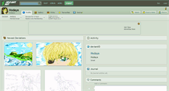 Desktop Screenshot of hodaya.deviantart.com