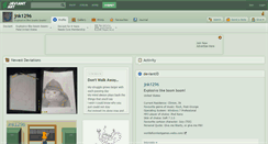 Desktop Screenshot of jnk1296.deviantart.com