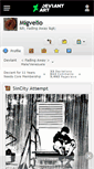 Mobile Screenshot of migvelio.deviantart.com
