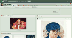 Desktop Screenshot of mair-ree-ann.deviantart.com
