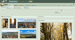 Desktop Screenshot of jnone.deviantart.com