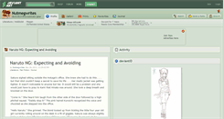 Desktop Screenshot of nutmegwrites.deviantart.com