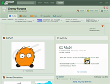 Tablet Screenshot of cheesy-fursona.deviantart.com