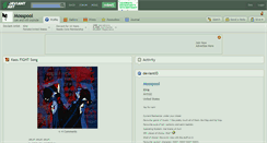 Desktop Screenshot of mosspool.deviantart.com