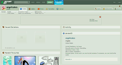 Desktop Screenshot of angelicakes.deviantart.com