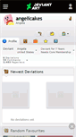 Mobile Screenshot of angelicakes.deviantart.com