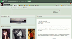 Desktop Screenshot of kaotickona.deviantart.com