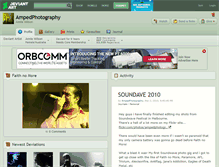Tablet Screenshot of ampedphotography.deviantart.com