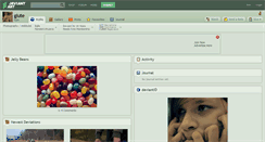 Desktop Screenshot of glute.deviantart.com