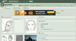 Desktop Screenshot of cashicutexbill.deviantart.com