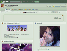 Tablet Screenshot of mel-meiko-mei-ling.deviantart.com