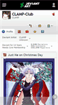 Mobile Screenshot of clamp-club.deviantart.com