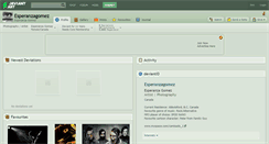 Desktop Screenshot of esperanzagomez.deviantart.com