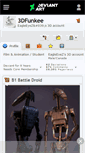 Mobile Screenshot of 3dfunkee.deviantart.com