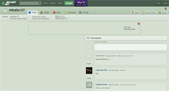 Desktop Screenshot of mikufan137.deviantart.com