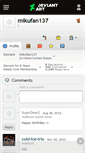 Mobile Screenshot of mikufan137.deviantart.com