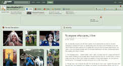 Desktop Screenshot of naruhinafan2011.deviantart.com