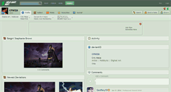 Desktop Screenshot of cmeza.deviantart.com