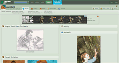 Desktop Screenshot of annelune.deviantart.com