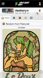 Mobile Screenshot of meekery.deviantart.com