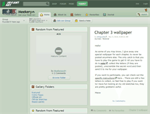 Tablet Screenshot of meekery.deviantart.com