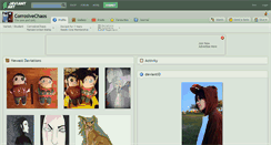 Desktop Screenshot of corrosivechaos.deviantart.com