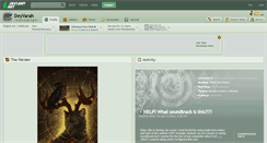Desktop Screenshot of deyvarah.deviantart.com