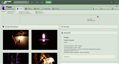 Desktop Screenshot of fiolet.deviantart.com